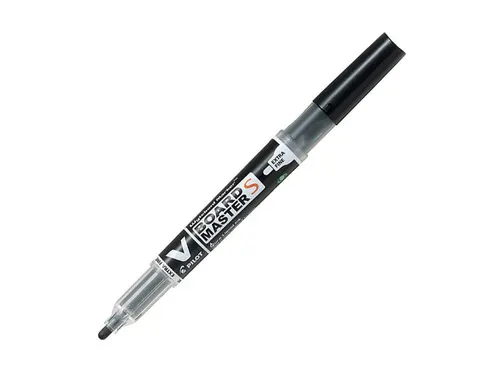 Whiteboardmarker Pilot V-Board Master S Begreen Extra Fijne Punt Zwart
