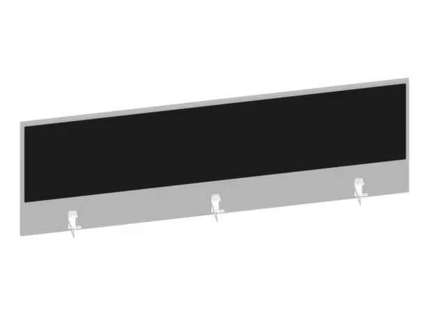 cache de banque d'accueil p. table de bureau MP-gris clair BN8033-noir