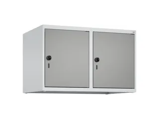 opzetkast,v. locker,2vak.,vak B 400mm,HxBxD 500x800x500mm,draaigrendel - 2