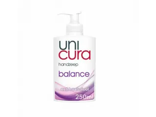 Unicura Balans Antibacteriële Handzeep met pomp 6x250ml - 1