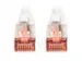 CAT 6 S-FTP patchkabel Cu LSZH AWG 27/7 Lengte 15m Grijs
