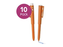P950 Freezer DetectaPen met clip oranje blauwe inkt 10 stuks