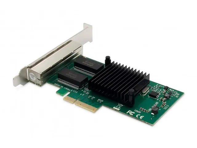 4-poorts Gigabit Ethernet-netwerkkaart RJ45 PCI Express Intel I350