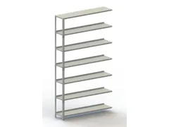 magazijnstelling,aanbouwveld,HxBxD 2200x1252x304mm,vaklast 80kg