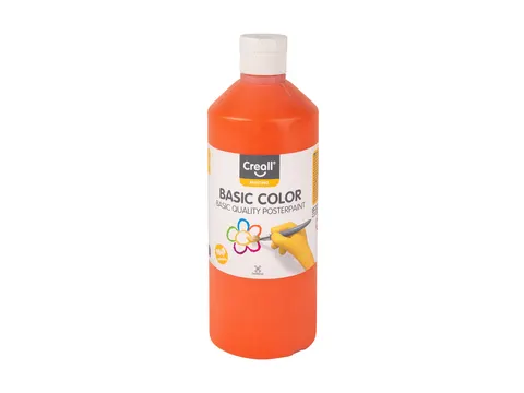 Plakkaatverf Creall basic oranje 500ml