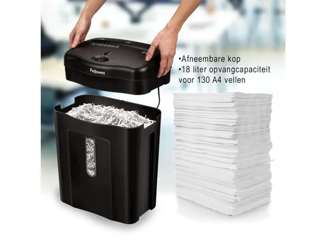 Destructeur Fellowes Powerschred 11C coupe croisée 4x40mm P-4