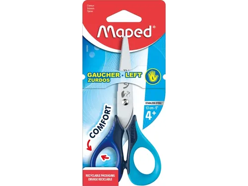 Kinderschaar Maped Sensoft 13cm links assorti