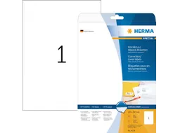 Correctie Etiket Herma 4230 210x297mm A4 Wit 25 stuks