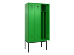 locker voor scheiding van kleding,HxBxD 2120x900x500mm,3vak