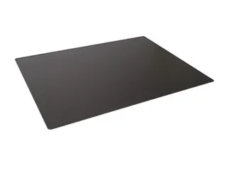 Schrijfonderlegger Zwart 650x500 mm med siergroef PP opaak - 1