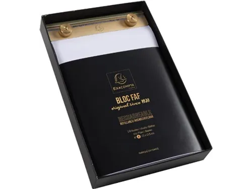 - Blok Faf N°4- 21X13,5 Cm- Blanco - Compleet