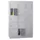 Lockersysteem 1850x1230x500mm 3x5 Vakken 400mm Cilinderslot Ral7035