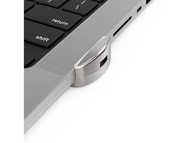 Compulocks MBPR14LDG01KL, Vergrendelbeugel, Zwart, Zilver