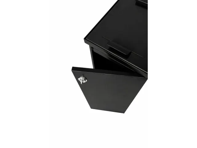 Unité modulaire pour tri sélectif avec Porte et support de Sac 60 li