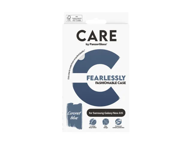 PanzerGlass CARE by Case Blue Samsung Galaxy A16 | A16 5G, Hoes,