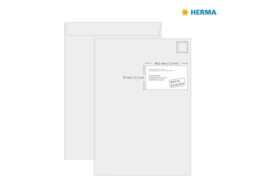 HERMA 4268 Premium Adresetiketten A4 99,1x57mm Wit 1000 stuks