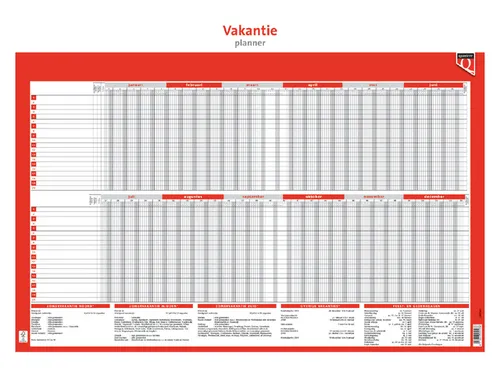 Vakantieplanner 2027 Quantore