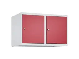 opzetkast,v. locker,2vak.,vak B 400mm,HxBxD 500x800x500mm,vleugeldeur