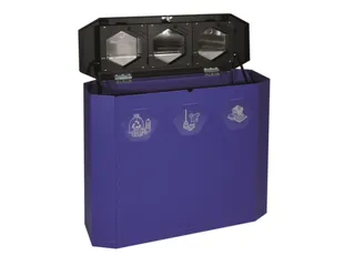 afvalverzamelstation,3x45l,HxBxD 830x950x355mm,3opening(en) - 1