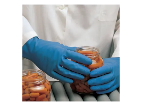 Waterdichte Handschoen Vital 177 Maat 8 Natuurlijk Latex Blauw
