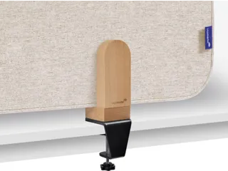 Elements Bureauscherm 60x120 akoestisch Beige klemmen - 4