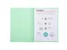 Pak van 250 inlegmappen SUPER 60 22x31cm Lichtgroen