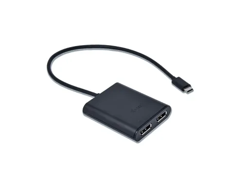 USB-C naar 4K Dual DisplayPort Adapter
