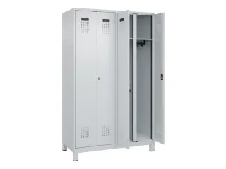 locker voor scheiding van kleding,HxBxD 1950x1200x500mm,4vak - 1