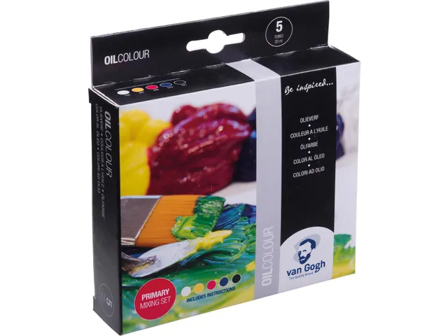 Olieverf, Primaire Mengset Van 5 X 20 Ml