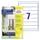 Etiket Avery Zweckform LR3657-10 48.5x25.4mm recycled wit 400 stuks