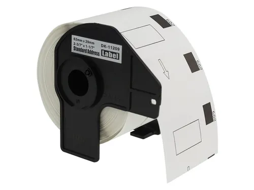 Etiket Dk-11209 62x29mm Klein Adres 800 Stuks