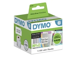 Etiket Dymo 11354 Labelprint 57x32mm verwijderbaar S0722540