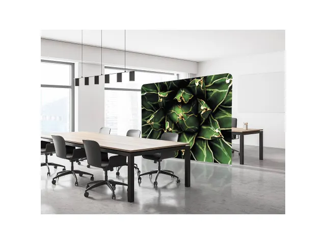 Scheidingswand Textiel 150x150cm Cactus Groen