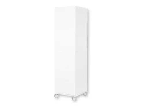 Whiteboard Rocada Skincube 55x55x200cm mobiel wit met 4 zijden
