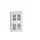 wandkast 900x525x350mm 2xStalen bodem sokkel Ral 7035 front Ral 7035