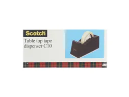 Plakbandhouder Scotch C10 verzwaard zwart