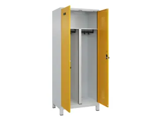 PBM-locker,HxBxD 1950x800x500mm,2vak,vak B 400mm,draaigrendel - 1