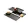 Zwarte schaal 210x310x20mm