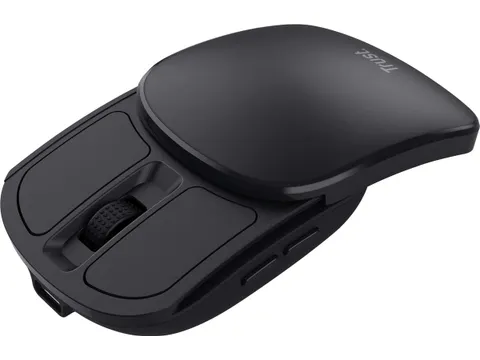 Zylo souris sans fil, pliable, noir