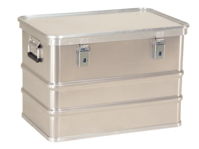 Aluminium Transportkist Hxlxb 410X588X388Mm 73L Stapelbaar