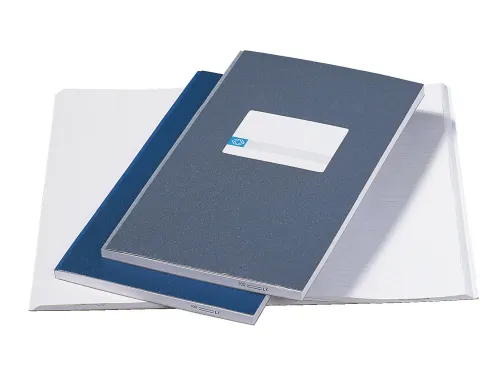 Notitieboek Djois Atlanta gelijmd 210x165 128blz lijn blauw
