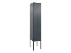 Z-garderobekast,HxBxD 2120x400x500mm,vak B 200/400mm,cil.-slot