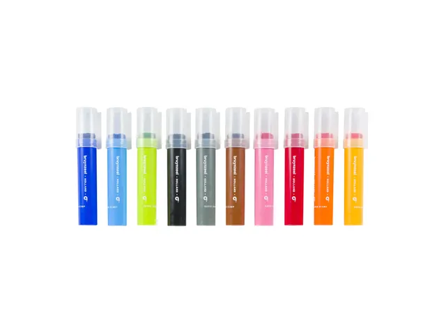 Stempelstift Bruynzeel Kids Super Stamp assorti 10 stuks