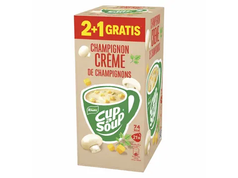 Cup a Soup Knorr champignon creme 175ml 2+1 Gratis