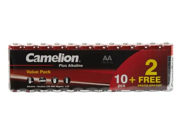 Alkaline AA / Lr6 1.5V Promopack (10+2 St.) - 2800Mah