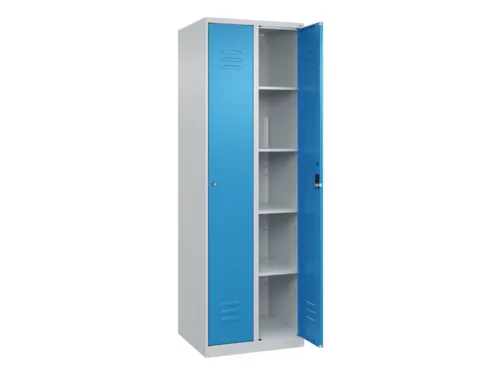 wasgoedverdeelkast,HxBxD 1850x600x500mm,vak B 300mm,cilinderslot