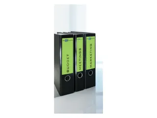 Rugetiket Avery Zweckform smal 38x192mm zelfklevend groen L4764-20 - 4