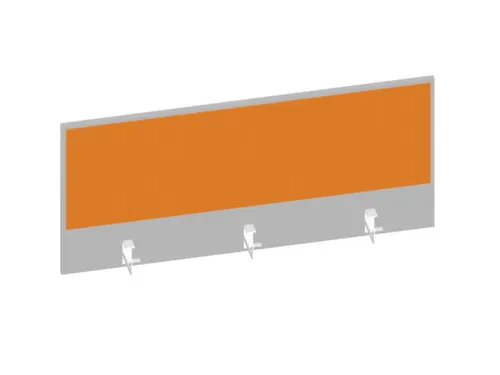 baliepaneel v. bureau aanbouw achter MP-lichtgrijs BN3005-geel 1200mm