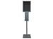 Desinfectiezuil 150 cm clicklijst A3