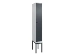 locker voor scheiding van kleding,HxBxD 2120x300x500mm,1vak